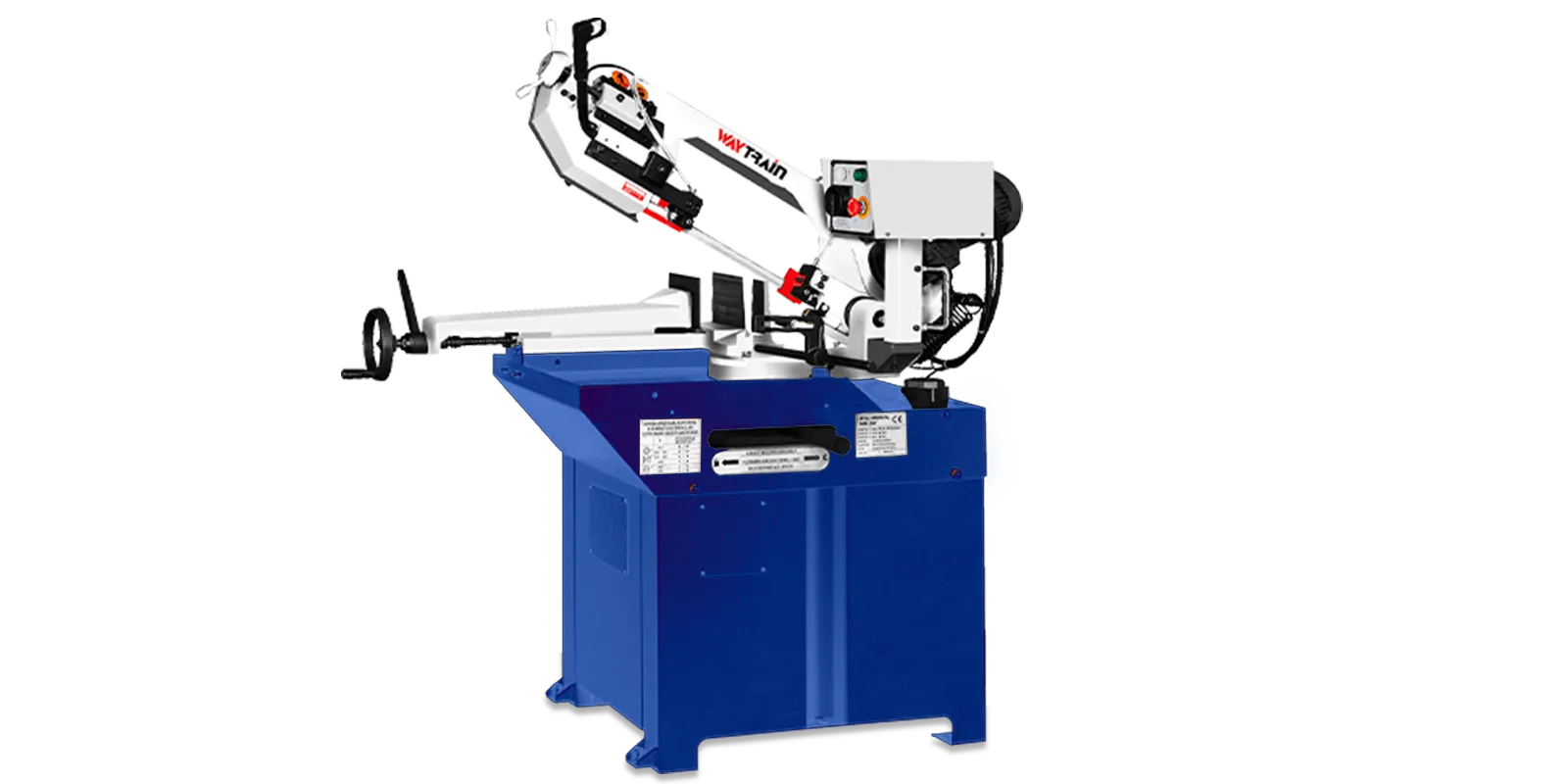 Sierra de cinta manual europea de 9"